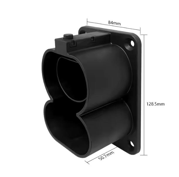 Wandhalterung für CCS2-Stecker | Wetterschutz | IP66 | robuste Ausführung – Bild 4