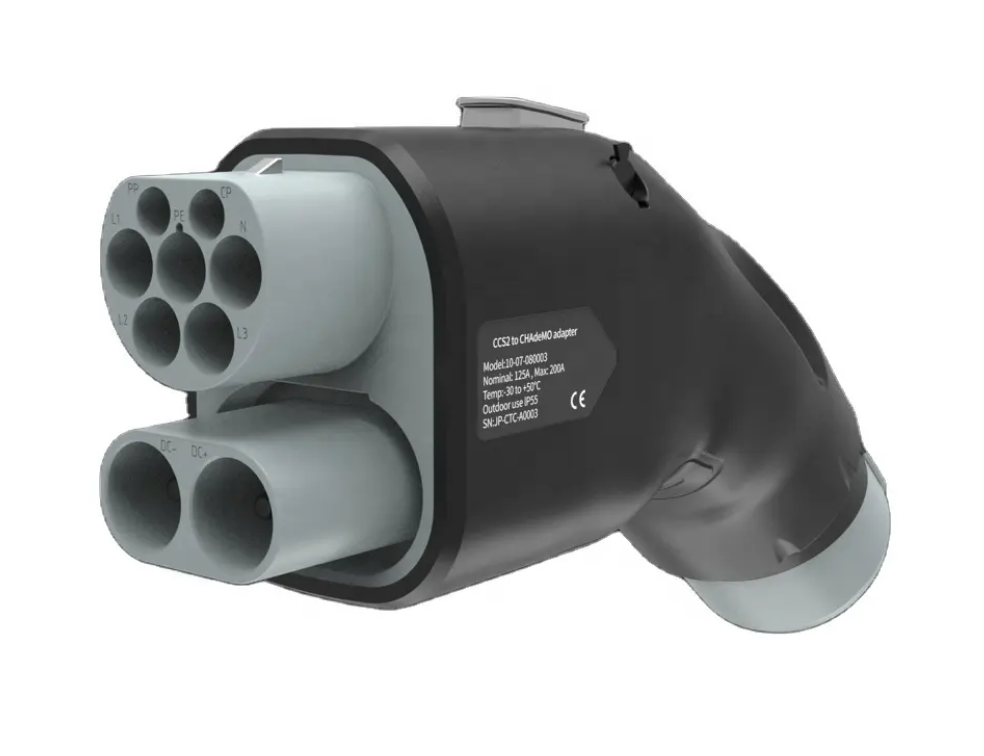 CCS2 zu CHAdeMO Adapter | 250A | 250kW | V2G | Transportkoffer – Bild 3