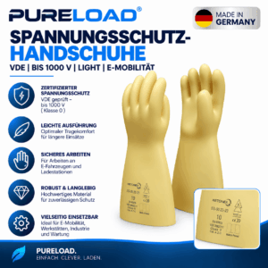 VDE Spannungsschutz-Handschuhe | Größe 6-12 | bis 1000 V | Light | E-Mobilität