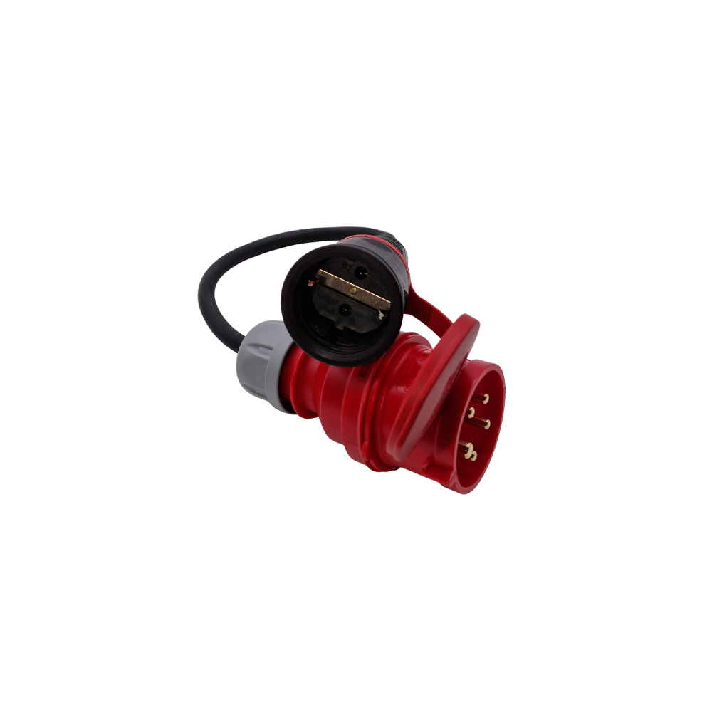 CEE 16A 5Polig zu Schuko | Adapter | 16A 3,6kW – Bild 3