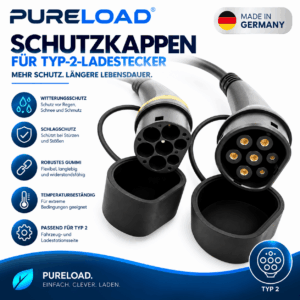 Schutzkappe für Typ2 Stecker | Ladestation - oder Fahrzeugseitig