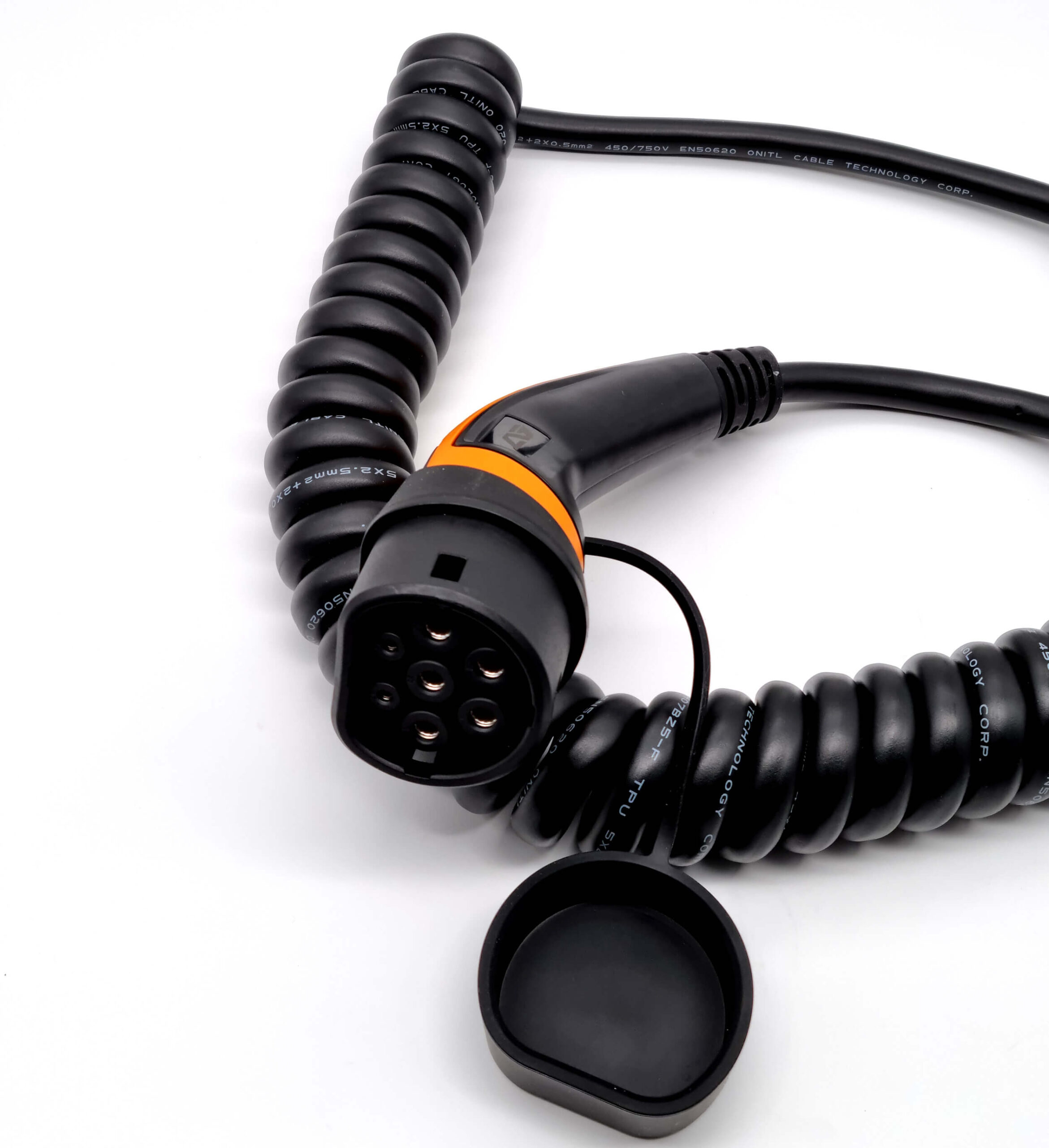PURELOAD | Spiral-Ladekabel | 16A 11kW 3Phasig | Typ2 – Bild 3